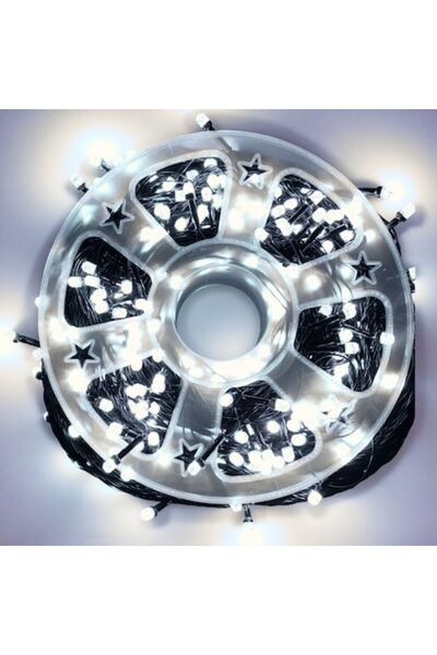 OEM Linear Christmas LED Lights - Cool White, 100 m, 600 LEDs, indoor/outdoor, 8 modes, IP44