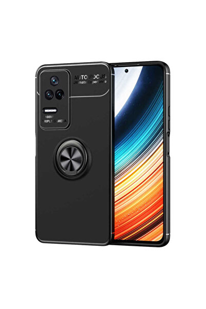 zore غطاء حماية من السيليكون من جوي كريتيف رافيل لهاتف بوكو اف 4 - أسود