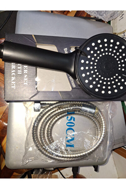 Zilan COMPLETE SHOWER SET WITH ADJUSTABLE SHOWER HEAD AND 1.5M HOSE