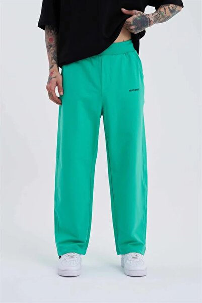 Machinist Men's Basic Oversized Baggy Sweatpants Electric Green