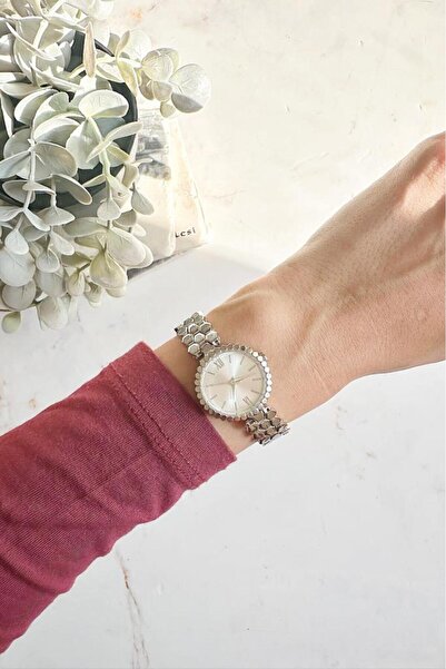 OQQO Hera Gray Honeycomb Cord Women's Wristwatch