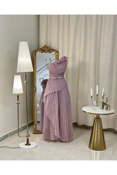 vanus fashion فستان طويل ( 3 الون ) 4410