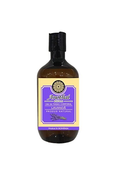 Anothai Ulei de masaj premium cu lavandă, hidratant și relaxant cu vitamina E, 500 ml