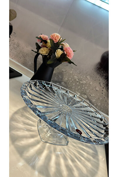 Sakura Ayaklı pasta tabağı