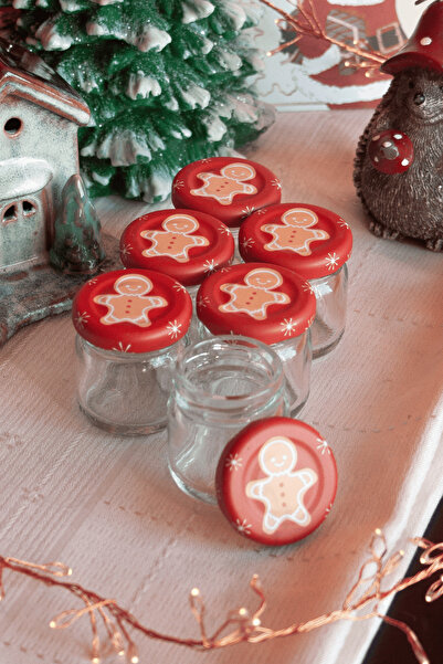 Sarkap Home Ginger Bread 6'lı 40 ml Cam Kavanoz