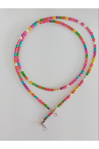 Sultan Beaded bag strap - parrot lock