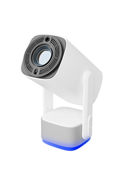 Everest PJ08, Beyaz, 150 LED Lümen, 1280x720, 1xHDMI, 1xUSB, WiFi, Bluetooth,...