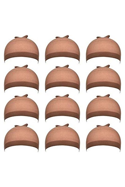 Estelle 24 Pcs (12 Pack) Nylon Wig Caps for Women and Men