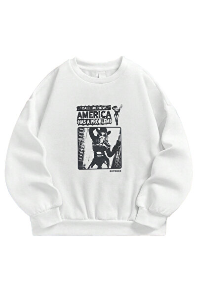 SVART WEAR Beyonce Cowboy Carter cu imprimeu supradimensionat Hanorac unisex ...