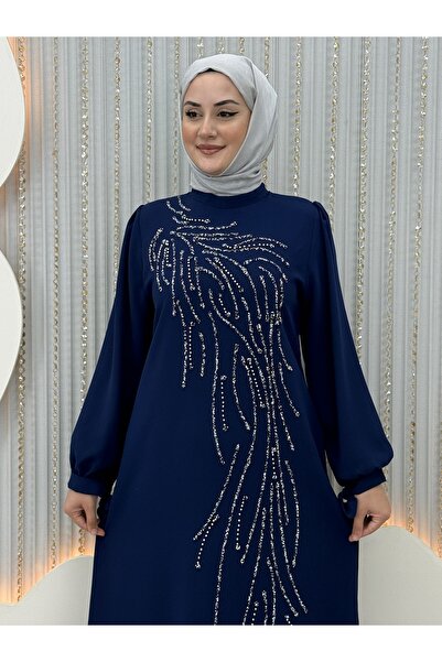 HASPASHA feray taşlı tesettür abiye