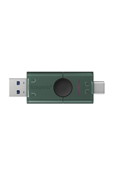 Kingston DTDEG2-256GB 256GB USB-A + USB-C 3.2 Gen 1 DataTraveler DuoG2 Flash ...