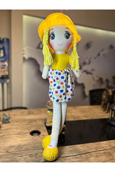 SAAY AKSESUAR SAFİNAZ SARI RENK BEZ BEBEK 50cM