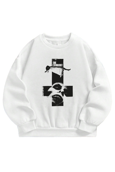 SVART WEAR The Exorcist με τύπωμα oversized Unisex Φούτερ