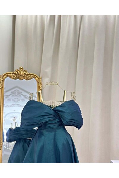 vanus fashion فستان سهرة ميدي ( 3 ألوان) 4142