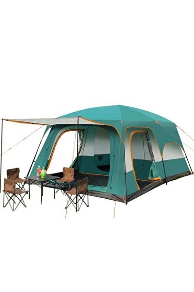 TOBYS خيمة تخييم خارجية من طبقتين تتسع لـ 4-6 أشخاص من توبي، غرفة نوم + غرفة ...