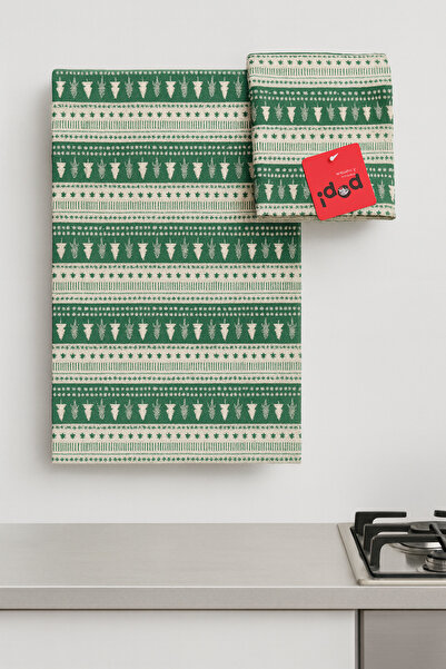 Peacock 4-Piece New Year Special Kitchen Towel German Cloth Gift Woven 40X70 ...