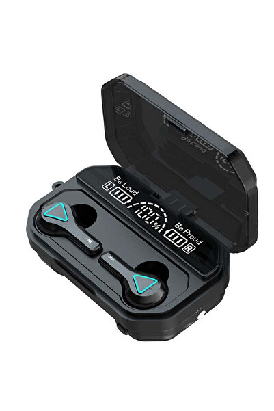 Tenzo Căști fără fir A15 TWS Bluetooth 5.1 cu afișaj LCD