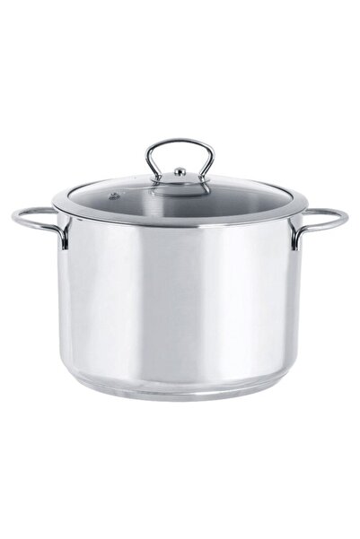 Metalac 1.4l pot with glass lid Kulinaria stainless steel/24cm/8l