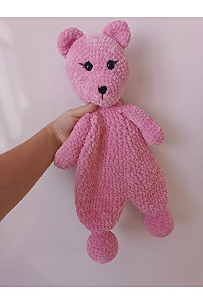 Ebrar Çeyiz Amigurami örgü uyku arkadaşı kadife ip ayıcık
