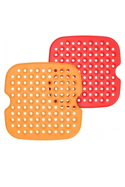 Fanmuran Set of 2 mats for Fanmuran deep fryer, 1 x 18.5 x 18.5 cm, 1 x 21.5 ...