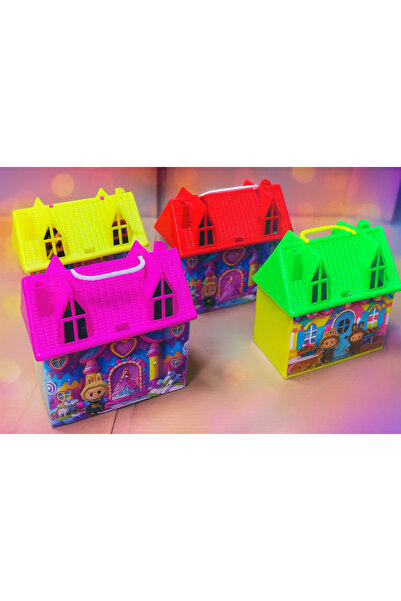 cabbaroğlu ticaret Sürpriz Oyuncak Ev Seti – Araba, Figür, Sticker ve Aksesua...