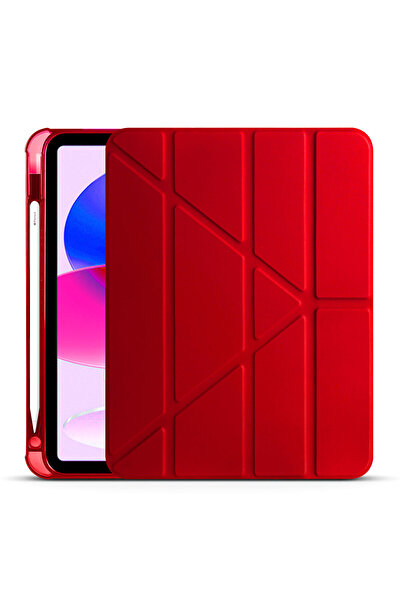 zore iPad 11Th Generation 2025 Case Msra Tri Folding Case with Pen Compartmen...