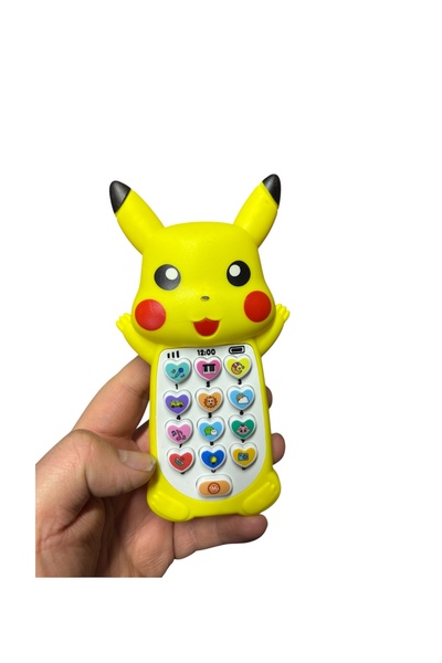 Prlk toys Sarı Kulaklı Mini Sevimi Eğitici Telefon