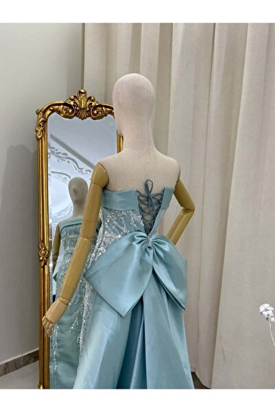 vanus fashion فستان سهرة طويل 3901