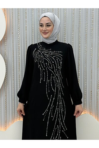 HASPASHA feray taşlı tesettür abiye