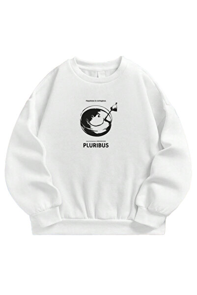SVART WEAR Pluribus Štampano Oversize kroj Unisex dukserica