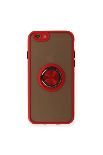 NewFace Iphone 6 case montreal ring silicone cover - red