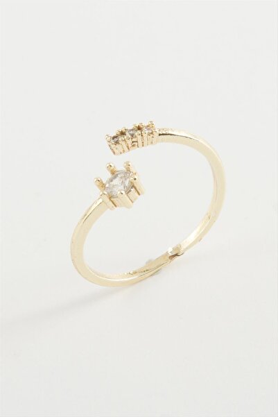 ZERO LAND 1590931739 حجر الزركون (143109) خاتم - لون فضي