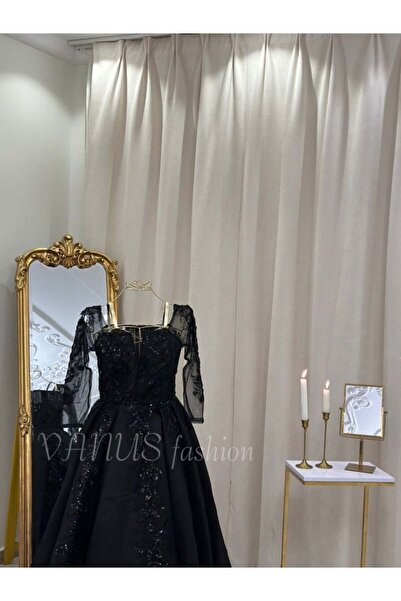 vanus fashion فستان سهرة طويل 4213