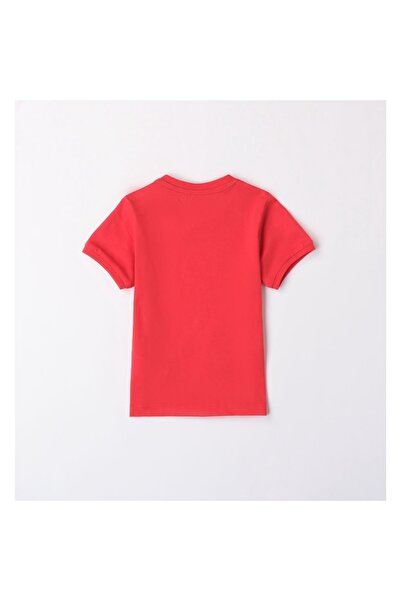 Sarabanda - Tricou cu imprimeu pentru băieți, 0.8113, roșu, 116-122 cm