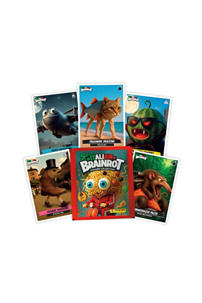 hediyecik مجموعة ملصقات بانيني سكيفيدول الإيطالية (100 ملصق) - 20 حزمة