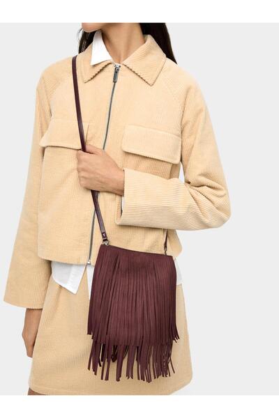 PARFOIS Uzun Püsküllü Bucket Çanta