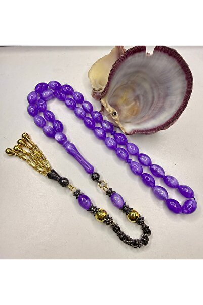 İskenderun Tesbihcilik Heavy Design Tassel Combination Opal Simile Prayer Beads