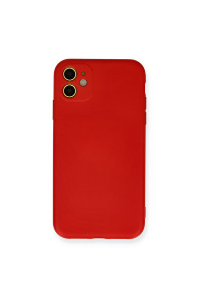 NewFace iPhone 11 Case Nano Inside Velvet Silicone - Red