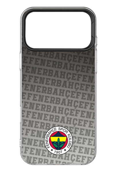 Fenerbahçe iPhone 17 Pro Uyumlu Premium Pattern Lisanslı Telefon Kılıfı