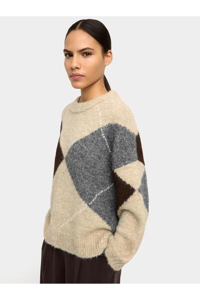 PARFOIS Jakarlı Örme Kazak