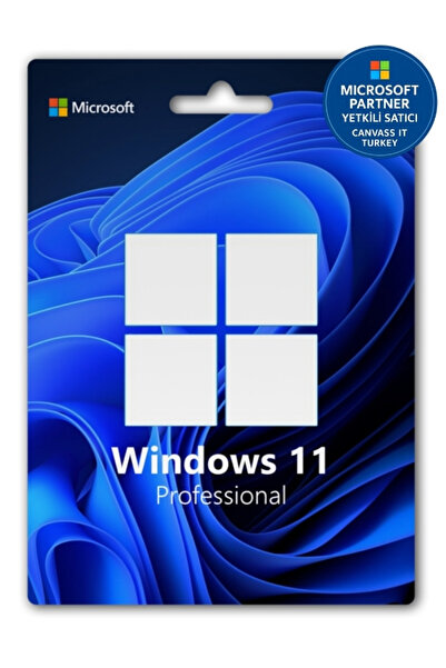 MICROSOFT Windows 11 Pro Dijital Lisans Key Ömür Boyu