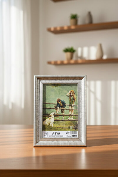 Asya Çerçeve Dekoratif Madrid 10x15 Ayaklı Plastik Fotoğraf Çerçevesi