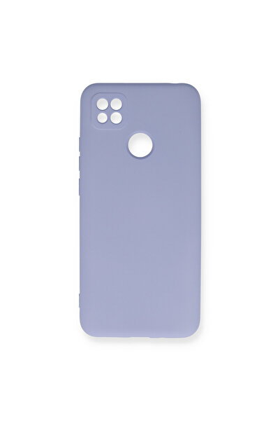 NewFace حافظة Xiaomi Redmi 9C مع بطانة نانو من السيليكون المخملي - لون أرجواني