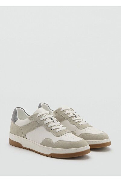 MANGO Man Deri spor ayakkabı