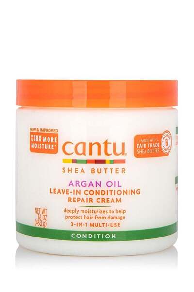 Cantu leave-in moisturizing repair cream with argan oil extract, 453g