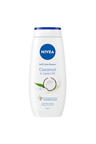 NIVEA Set of 2 x Coconut Care Shower Gel, 750 ml