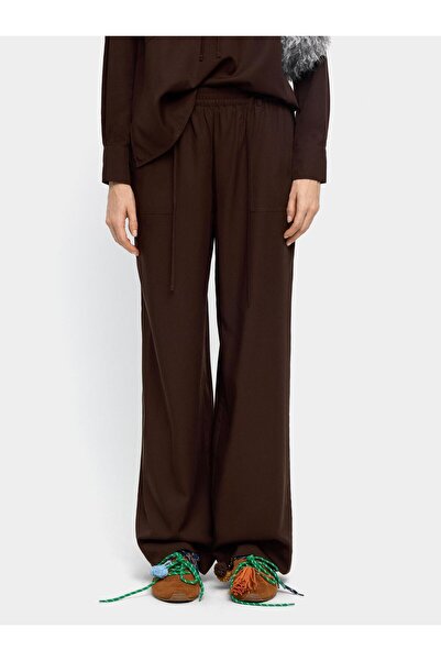 PARFOIS Cepli Elastik Bel Pantolon