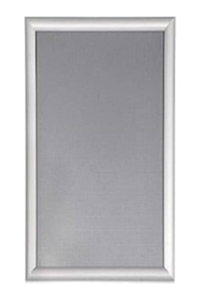 alp reklam 50X70 Aluminum Frame Miter Corner 25mm, Collapsible, Gray Color