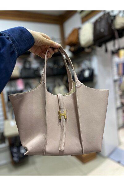 Levidor Strap Lock Detail Pink Women's Handbag -930349