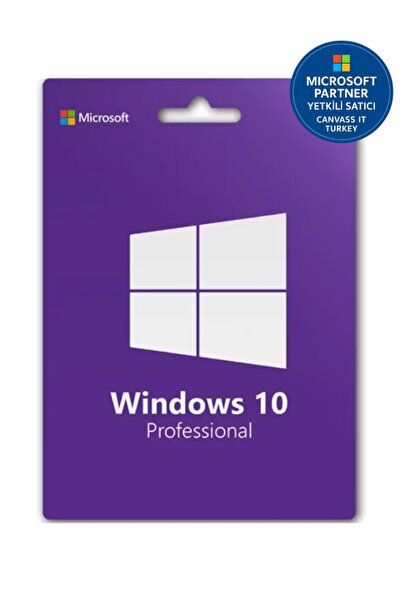MICROSOFT Windows 10 Pro Dijital Lisans Key Ömür Boyu
